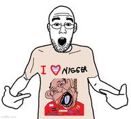 ack amerimutt anti_mutt arm bbc blacked bloodshot_eyes clothes crying discord ear firefox glasses hand hanging heart i_heart_nigger i_love imgflip.com joel3dg judaism mcdonalds nigger open_mouth pointing pornhub pun soybooru soyjak stubble subvariant:ackmutt suicide tongue tranny tshirt variant:bernd variant:shirtjak walmart // 552x499 // 55.2KB