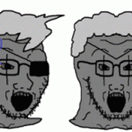 4soyjaks animated bouncing distorted ext=gif eyepatch fire grey_eyes grey_skin hfad hiipa hiipaspooker kfad king_for_a_day king_for_another_day long_nose open_eyes purple_skin shades siiva siivagunner stubble top_hat variant:soyak vavr white_skin // 498x154 // 102.1KB