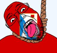 ack dead flag flag:sevastopol glasses hair hanging open_mouth rope russia sevastopol skin soyjak star_(symbol) stubble suicide teeth tongue transparent transparent_background ukraine variant:bernd white yellow_teeth // 768x719 // 55.0KB