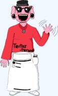 blue_eyes blush clothes dress eyelashes female food ftm full_body glasses hair hat necklace nintendo nintendo_switch no_nose oh_my_god_she_is_so_attractive open_mouth pooner pronouns shoe soy soyjak soylent tranny variant:soytan video_game wave waving // 1278x2111 // 71.9KB
