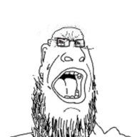 bloodshot_eyes crying ear glasses merge meta:low_resolution open_mouth retard soyjak stubble subvariant:skinnyjak variant:fatjak variant:soyak // 187x229 // 21.3KB