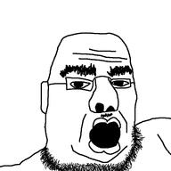 fat glasses nose open_mouth stubble variant:unknown // 1080x1080 // 25.9KB