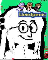 anime glasses hotdiggedydemon pixel_art variant:weirdpenis white_skin wplace // 506x629 // 22.7KB