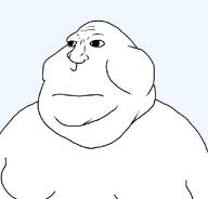 closed_mouth fat gynaecomastia merge neutral obese series:nasified_soyjaks variant:meximutt variant:wojak // 888x849 // 16.5KB