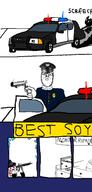 3soyjaks badge best_soy blood car closed_mouth clothes comic computer dead desk fedora frown glass glasses gun hat mustache open_mouth police police_hat shot sign soyjak stapler stubble subvariant:wewjak subvariant:wholesome_soyjak text variant:a24_slowburn_soyjak variant:gapejak variant:soyak window // 1200x2500 // 383.7KB