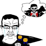 award backwards_cap cap chud clothes crying crying_chudjak glasses hat molested muscles school_shooter sunglasses swastika thinking // 930x930 // 216.6KB