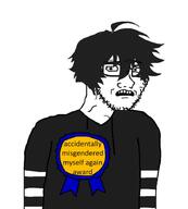 award dark_hair femboy glasses stubble subvariant:soyak_(concerned) trans variant:soyak // 818x909 // 48.0KB