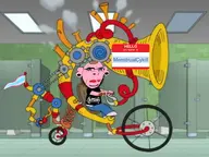 bicycle big_lips brown_hair closed_mouth clothes cryptopsy family_guy flag:ftm glasses hello_my_name_is_(sticker) instrument meg_griffin menstrualcykill_(user) meta:namefags metal_(music) name_tag namefags pink_skin pooner stubble tranny tshirt variant:cobson // 2048x1536 // 954.8KB