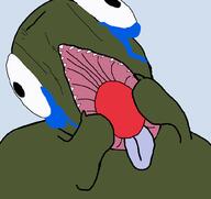 ack anime crying fullmetal_alchemist goatse green_skin large_eyes monster sloth_(fullmetal_alchemist) suicide tongue variant:bernd // 1013x955 // 96.2KB