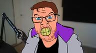 angry blue_eyes brown_hair darkviper darkviperau grand_theft_auto_v hoodie looking_at_you orange_skin rage streamer teeth twitch variant:feraljak white_skin yellow_teeth // 1262x703 // 109.9KB