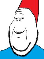 clothes gnome hat smile soyjak stubble subvariant:michijak subvariant:wholesome_soyjak variant:gapejak x_(4chan) // 600x800 // 56.2KB