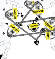 arm bbc blacked glasses hand hanging jakked multiple_soyjaks open_mouth queen_of_spades reddit rope soyjak stubble suicide text tranny variant:bernd variant:snoojak // 1098x1186 // 555.5KB