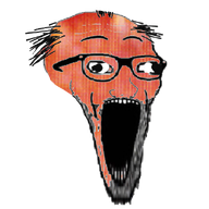 amalthea glasses hair jupiter moon open_mouth series:spacejaks solar_system soyjak space stubble subvariant:wewjak variant:soyak // 640x590 // 216.5KB