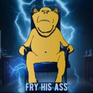 dem chair democrat electricity execution front_facing gold sad variant:impish_soyak_ears // 722x720 // 405.5KB