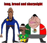 award belt big_lips brown_skin euromutt europe european_union fat flag:brazil flag:european_union flag:mexico hair hoodie long long_broad_and_sharpsight mexico meximutt most_obsessed_faggot_award nas:award obese shorts star subvariant:brazilmutt subvariant:euromutt subvariant:longeuro subvariant:longplier variant:markiplier_soyjak variant:meximutt wide yellow_eyes yellow_teeth // 1001x900 // 224.0KB