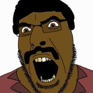 angry beard brown_eyes hair indian meta:tagme music open_mouth pajeet variant:cobson // 540x540, 80.3s // 1.4MB