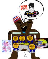 award cyberpunk cyberpunk_edgerunners davidmartinez70_(namefag) davidmartinez70_is_a_obese_mutt_shitskin gigo89 grandwizardman polishgigachad_(namefag) sayu_(no_straight_roads) subvariant:muscular_chud targogiga trend:slopjak variant:chudjak // 960x1157 // 653.1KB