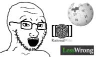 glasses jigsaw_puzzle lesswrong logo open_mouth rationalism rationalwiki soyjak stubble variant:soyak wiki wikipedia // 1264x756 // 65.9KB