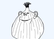 closed_mouth ear food gemerald looking_at_you onion smile soyjak teeth variant:impish_soyak_ears vegetable // 1396x1004 // 5.4MB