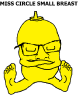 arms_crossed bottle closed_eyes feet_showing fundamental_paper_education its_over miss_circle mustard_(user) sad sitting small_breasts subvariant:condiment text variant:feraljak yellow_skin // 592x720 // 9.2KB
