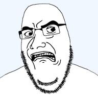 2000 2010s angry beard china eyebrows glasses meme stubble template transparent_background variant:cobson white_skin yao_ming // 1280x1280 // 263.0KB