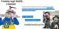 3soyjaks adidas antenna bloodshot_eyes brainlet clothes crying cup fedora flag gay glasses hat holding_object judaism large_nose logo oink pointing red_eyes reddit redditard russo_ukrainian_war small_brain soy soyjak stretched_mouth stubble text track_suit ukraine variant:soyak variant:unknown white_skin // 928x466 // 240.9KB