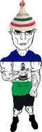 blond blue_eyes flag:lesotho lesotho mokorotlo subvariant:unbotheredchud variant:chudjak // 456x1436 // 174.1KB