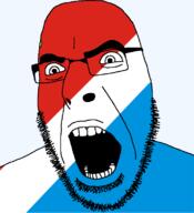 flag flag:primorsky_krai full_head glasses hair krai looking_to_the_right open_mouth primorsky_krai russia soyjak stubble teeth text transparent transparent_background variant:cobson // 721x789 // 41.0KB