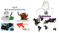 angry book christian_cross christian_identity christianity clothes crying glasses hat hindflea hindroach hindu icxcnika india indian islam jeet mustache open_mouth pajeet quran soyjak stubble subvariant:mexiaryan taqiyah text variant:cryboy_soyjak variant:feraljak variant:meximutt yellow_teeth // 1920x1080 // 302.5KB