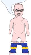 balding country flag flag:silesia full_body glasses hair naked nazism nsfw penis poland polish_text quote silesia skinhead small_penis soyjak speech_bubble speech_bubble_empty subvariant:chudjak_front subvariant:obsessedchud swastika text underpants variant:chudjak voivodeship white_skin // 1092x1911 // 54.1KB