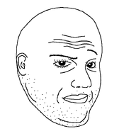 eyebrows eyelashes eyes meta:not_oc nose stubble variant:alicia white_skin wrinkles // 720x720 // 11.8KB