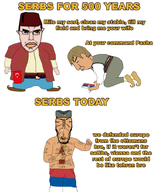 bottle brown clothes europe fez flag:serbia flag:turkiye ottoman_empire serbia serbian slave subvariant:balkanmutt subvariant:euromutt subvariant:pol_face turkiye variant:chudjak variant:markiplier_soyjak white_skin // 670x827 // 438.5KB