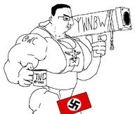 MASLACK buff eagle flag:nazi_germany mge muscles nazi_flag nazism profile_picture swastika variant:chudjak // 765x648 // 193.2KB
