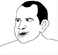 amerimutt ear hair nixon open_mouth president republican republican_party richard_nixon subvariant:impish_amerimutt subvariant:nixonmutt teeth united_states variant:impish_soyak_ears // 1120x1058 // 128.2KB