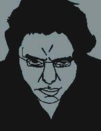 closed_mouth eyebrows glasses hair lips looking_at_you movie movie_poster the_room tommy_wiseau variant:chudjak // 192x250 // 12.7KB