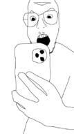 glasses hand phone screaming variant:phonejak // 470x841 // 28.6KB