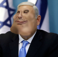 benjamin_netanyahu chad eyes flag:israel israel israeli israeli_flag netanyahu old real_person realistic smile subvariant:mexiaryan tuxedo variant:meximutt wrinkles // 845x826 // 569.8KB