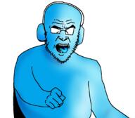 angry blue_skin front_facing glasses hand mcboing music open_mouth pointing pointing_at_viewer stubble // 1076x942 // 230.0KB