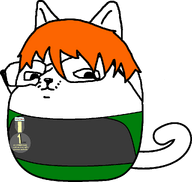 1_year_on_bald_men_with_glasses_website animal award cat cat_ear cute ear ginger nose orange_skin sean shemmy soygem_party subvariant:gapecat tail transparent_background variant:gapejak // 1024x970 // 43.9KB