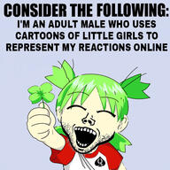 4chan anime bbc clover flower hair happy jannies_look_like_this laughing plant queen_of_spades smile soyjak spade text variant:soyak yotsoyba // 600x600 // 114.4KB