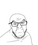angry animated blood bloodshot_eyes buck_teeth cracked_teeth enraged ext=gif glasses nose rage red_eyes stubble subvariant:feralrage variant:feraljak yellow_teeth // 1500x1800 // 2.7MB
