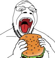 artist:soyia_agent food goyslop open_mouth variant:goopjak // 908x969 // 126.8KB