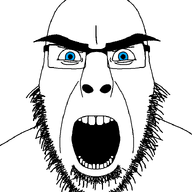 angry animated beard blue_eyes ext=gif glasses mouth_open moving sharp_teeth spinning stubble subvariant:modern_cobson the_lawnmower_man user=albert variant:cobson // 721x789 // 198.5KB