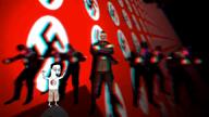 adolf_hitler animated crossed_arms dance full_body glasses happy helmet jump music open_mouth pol_(4chan) swastika uniform variant:chudjak video // 1920x1080, 18.2s // 11.4MB