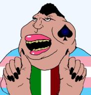 flag:italy flag:transgender_pride_flag india italy op_is_a_mindbroken_pajeet_retard_who_is_obsessed_with_itaryans subvariant:mexislut tranny variant:meximutt // 795x833 // 62.9KB