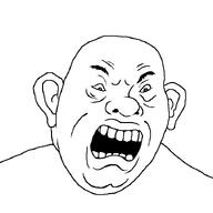 angry animated bald big_lips closed_mouth ear lips open_mouth soyjak subvariant:ukropson variant:cobson white_teeth yapping // 721x720 // 40.2KB
