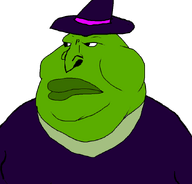 big_lips clothes fat green_skin long_nose meximutt soyjak variant:meximutt witch witch_hat // 888x849 // 45.5KB