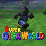 animated black_shoes clothes full_body meta:ai_generated meta:not_oc meta:probably_ai_generated moving n64 nas:gigachad nintendo_64 overalls running shoe subnas:gigabud super_giga_world video video_game // 560x560, 6s // 1.8MB