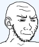 bald closed_mouth ear forced_meme frown soyjak squinting stubble subvariant:soyak_(irritated) template transparent_background variant:soyak // 632x756 // 13.4KB