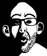 bald beard dark ear glasses judaism looking_at_you ominous rape stubble variant:nojak // 804x956 // 122.2KB